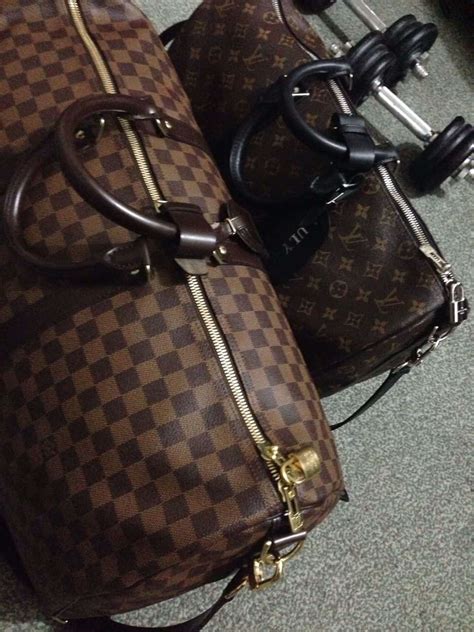 how to spot a fake louis vuitton keepall 50|louis vuitton keepall 55 bag.